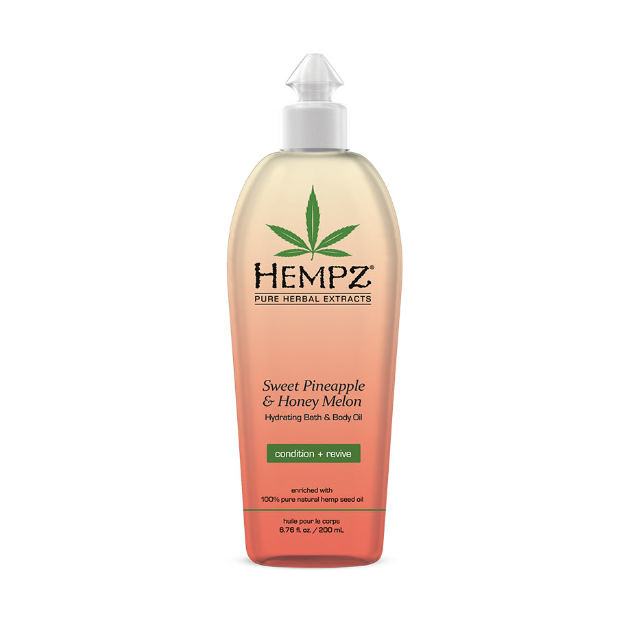 Hempz Pineapple & Honey Melon Bath & Body Oil (6.76oz)