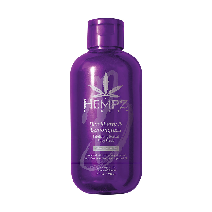 Hempz Blackberry & Lemongrass Body Scrub (8oz)