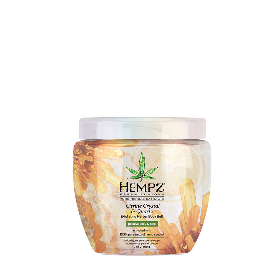 Hempz Citrine Crystal & Quartz Body Scrub (7oz) – 9 LEFT!