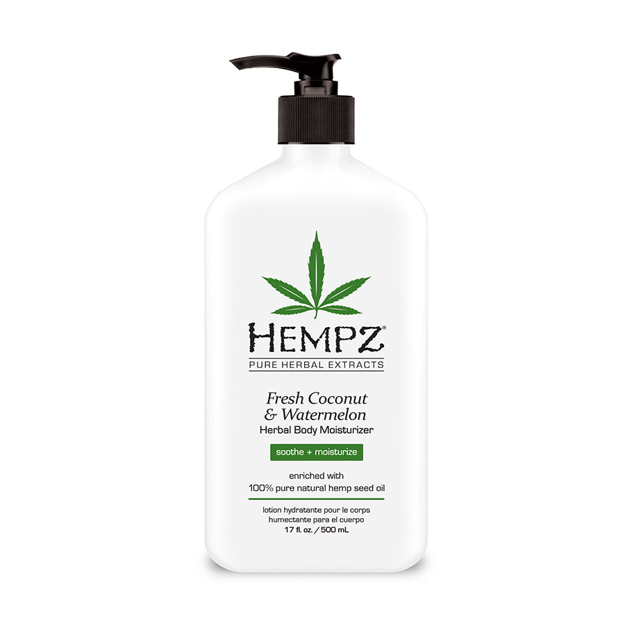 Hempz Coconut Watermelon Moisturizer (17oz)