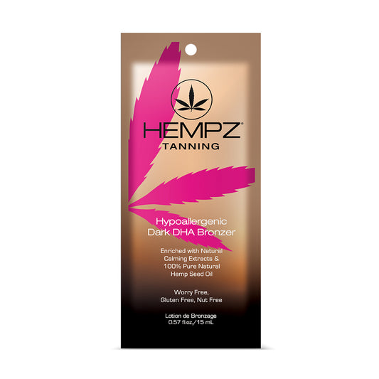 Hempz Hypoallergenic Dark DHA Bronzer (0.57oz)