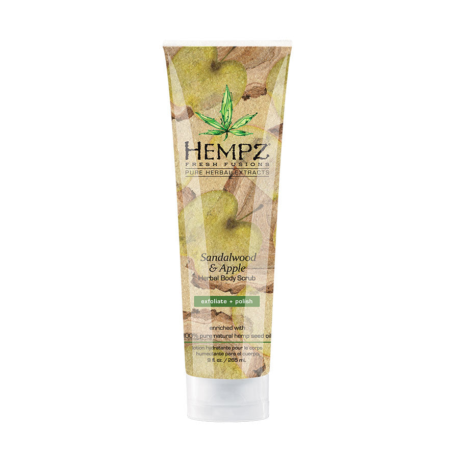 Hempz Sandalwood & Apple Body Scrub (9oz)