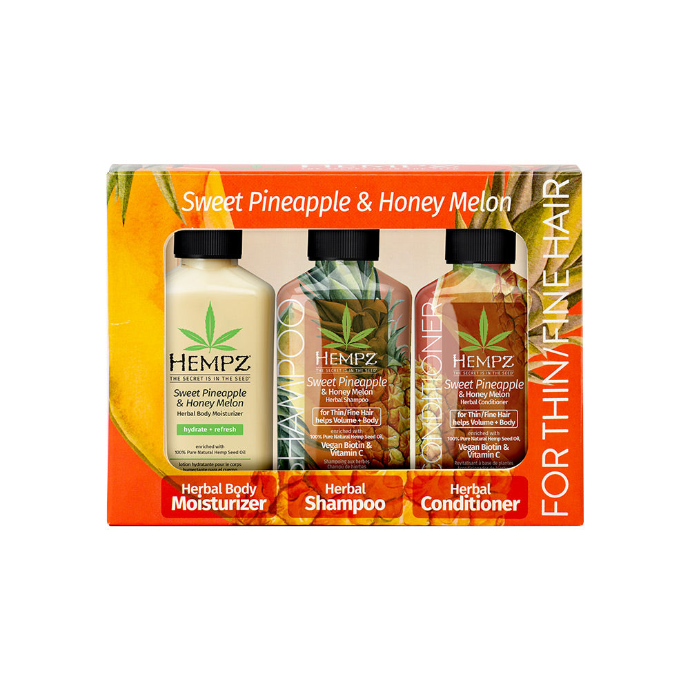 Hempz Pineapple & Honey Melon Trio Kit