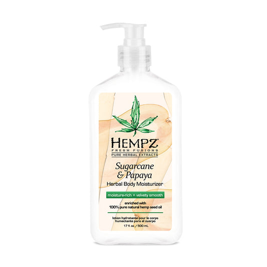 Hempz Sugarcane & Papaya Moisturizer (17oz)