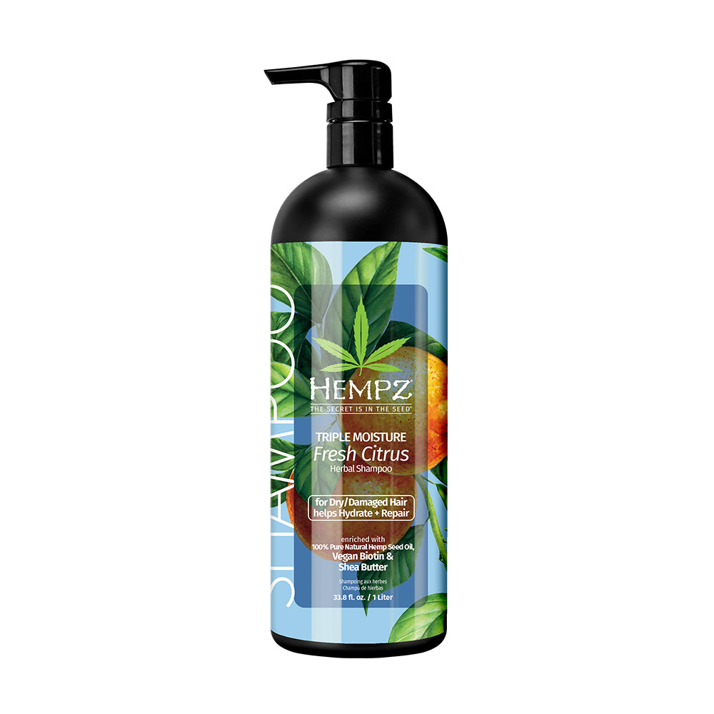 Hempz Triple Moisture Fresh Citrus Shampoo (33.8oz)