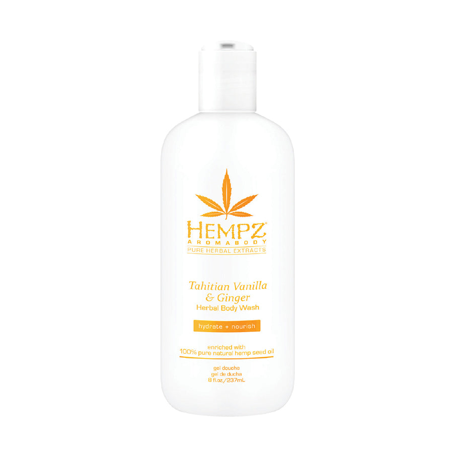 Hempz Tahitian Vanilla & Ginger Body Wash (8oz) – 6 LEFT!