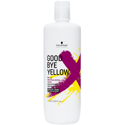 Schwarzkopf Goodbye Yellow Shampoo 10oz34oz