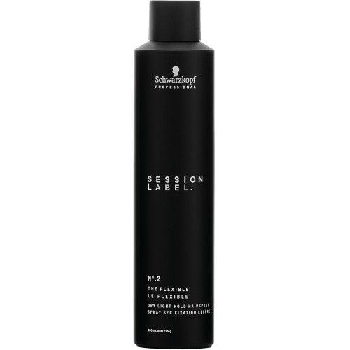 Schwarzkopf Session Label The Flexible Dry Light Hold Hairspray 8.1oz