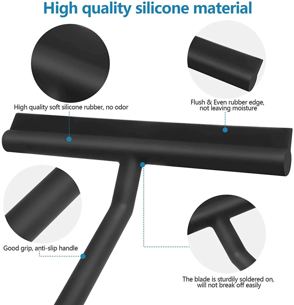 Shower Squeegee Glass Wiper Scraper Shower Squeegee