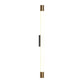 Simple Modern Nordic Black Gold Long Wall