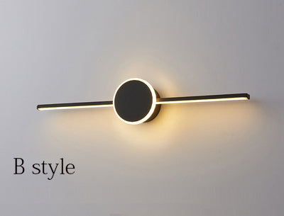 Simple modern led mirror headlight bathroom bathroom