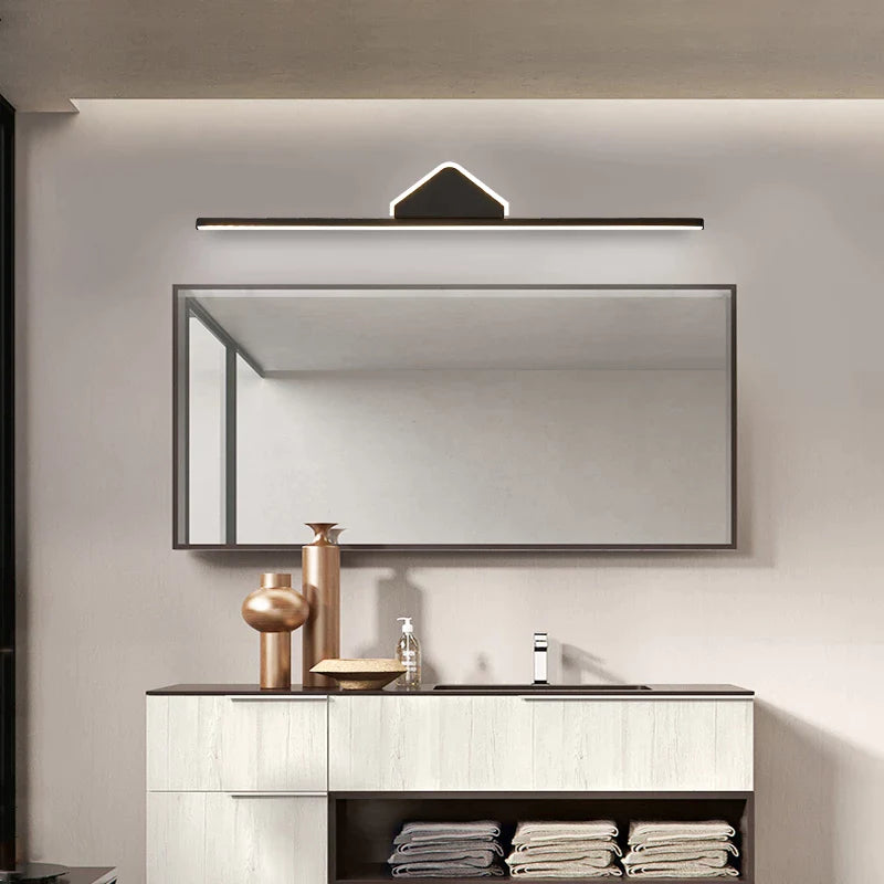 Simple modern led mirror headlight bathroom bathroom