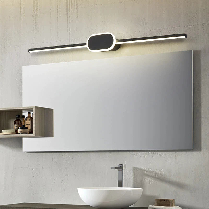 Simple modern led mirror headlight bathroom bathroom