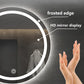 Smart Bathroom Mirror Cosmetic Mirror Circular Wall