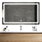 Smart Bathroom Mirror Cosmetic Mirror Wall Mirror