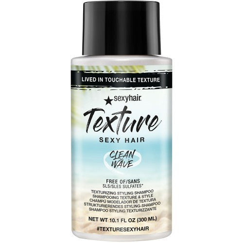 Texture SexyHair Clean Wave 2-in-1 Texturizing Shampoo 10oz