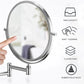 Wall Mounted Makeup Mirror Double Sided 3X
