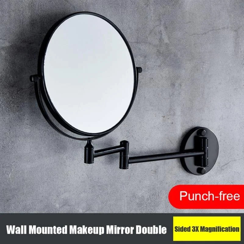 Wall Mounted Makeup Mirror Double Sided 3X
