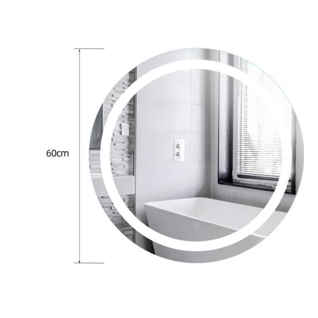 Wall-mounted Bathroom Vanity Mirror 20W 6400K LED
