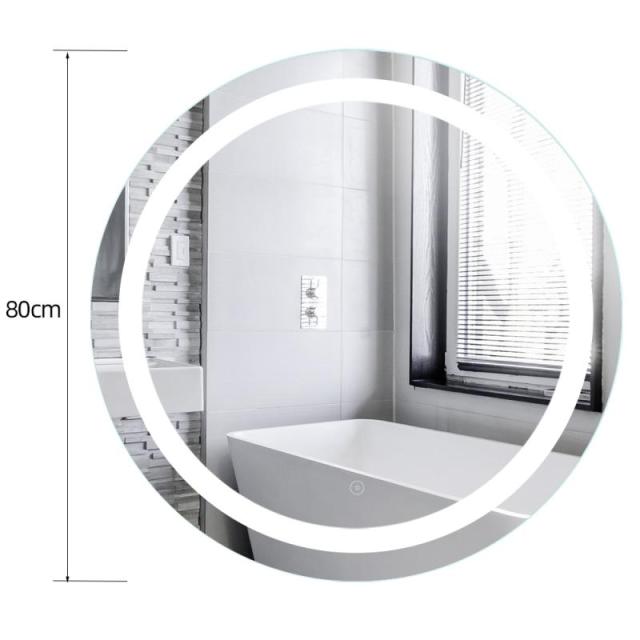 Wall-mounted Bathroom Vanity Mirror 20W 6400K LED