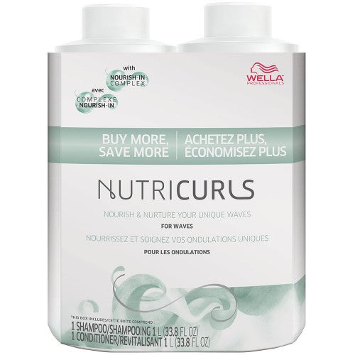 Wella Nutricurls Waves Litre Duo