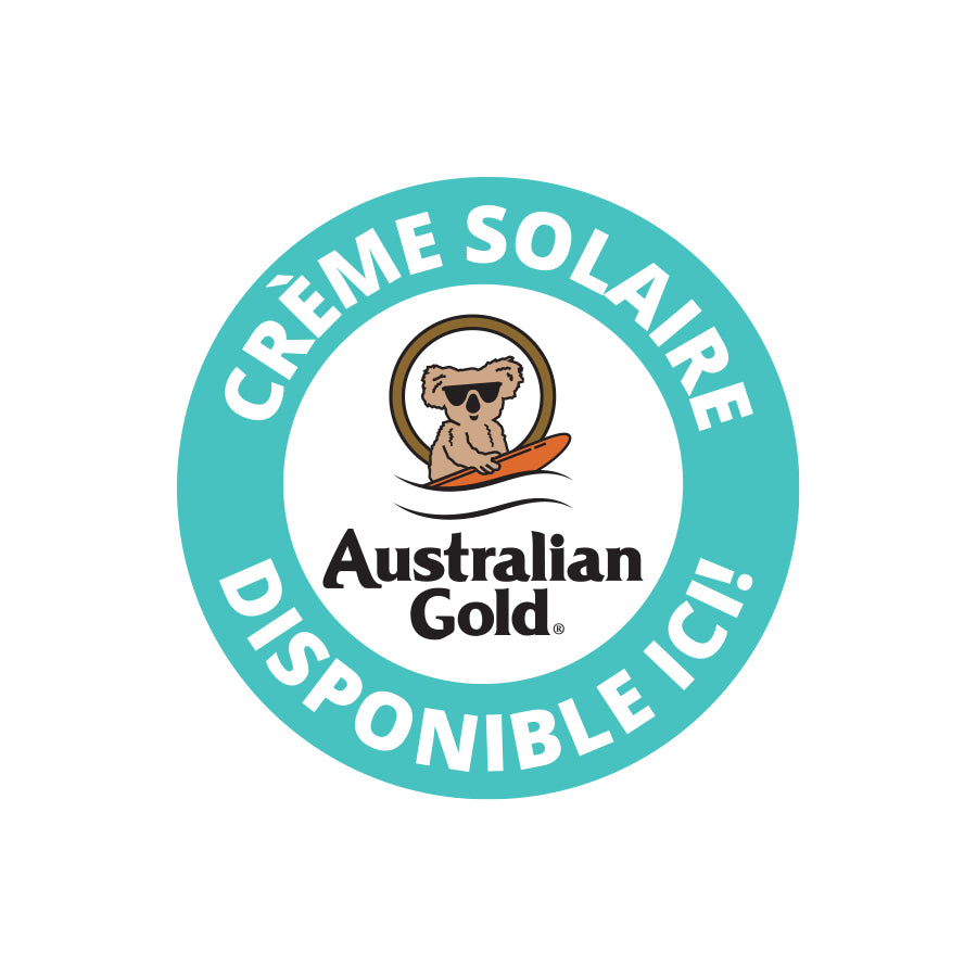 Australian Gold Window Cling French