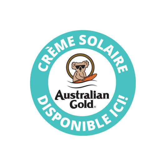 Australian Gold Window Cling French